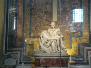 The Pieta by Michelangelo